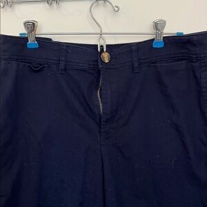 J Crew Mercantile Women’s Cropped Navy Casual Pants